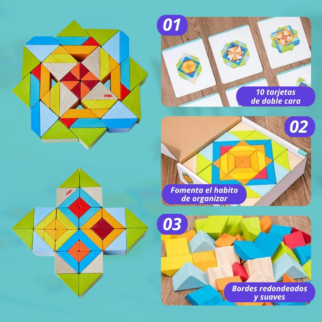 Miniatura 4 de PUZZLE 3D DE MADERA PARA NIÑO MONTESSORI